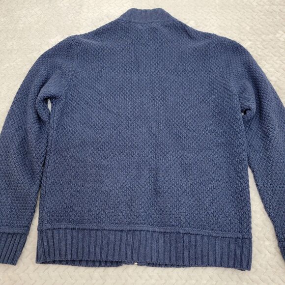 Emozioni Uomo Full Zip Cardigan Made In Italy Pockets Wool Blend Grandpa Sz L - Picture 2 of 12